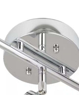 Catalina 19"W 3-Light LED Track Bar Light Fixture Brushed Nickel with Bubble Glass Shades-Semi Flush Mount-Parc Decor