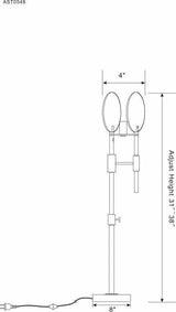 Cavan Table Lamp - Clearance-Lighting-Parc Decor