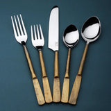 Celia Flatware, 5-Pc. Place Setting