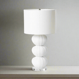 Ceramic Sea Urchin Table Lamp-Parc Decor