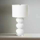 Ceramic Sea Urchin Table Lamp-Table Lamp-Parc Decor