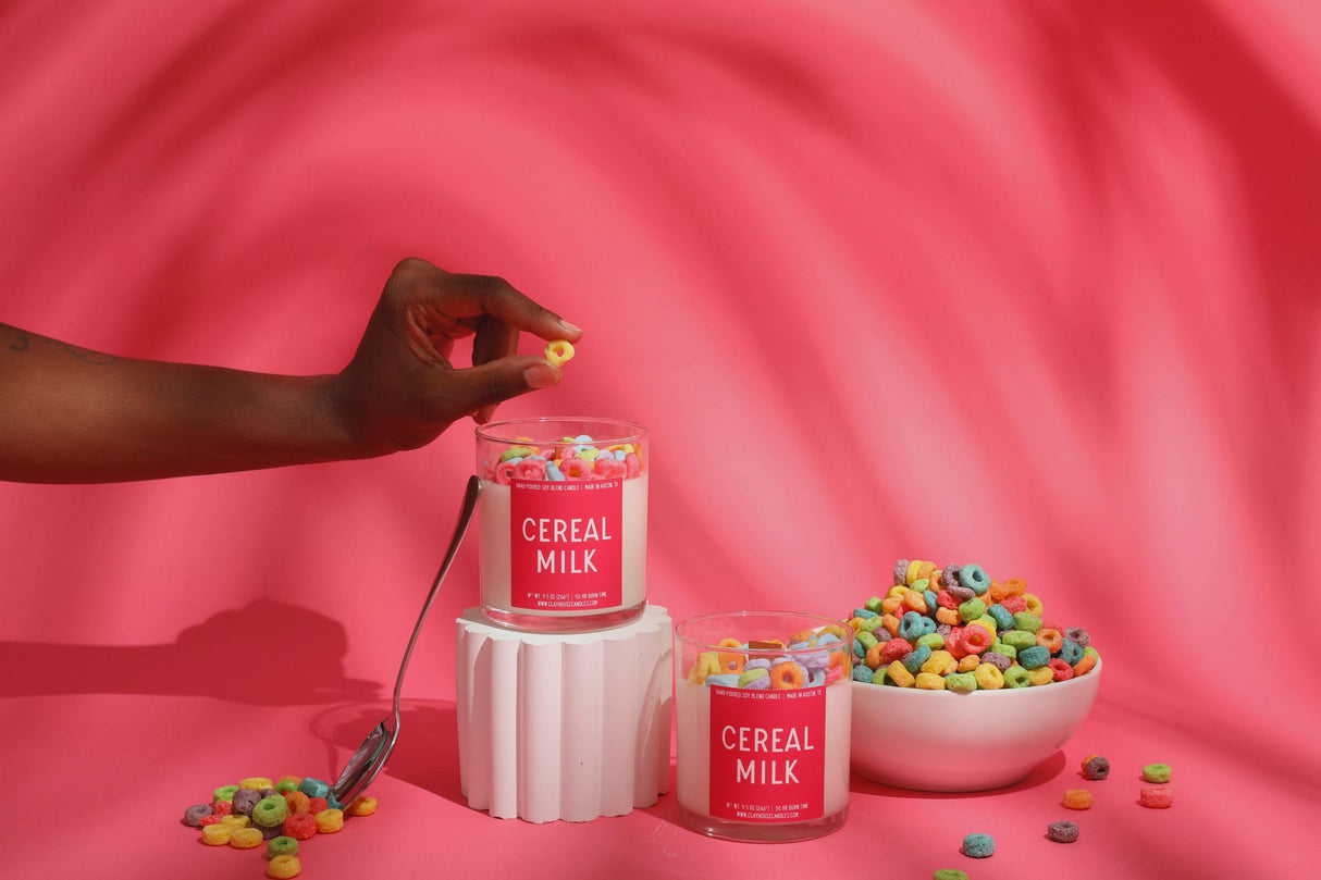 Cereal Milk Container Candle-Candles-Parc Decor