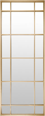 Cersosimo Round Gold Framed Mirror-Mirrors-Parc Decor