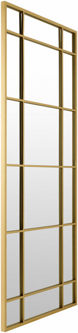 Cersosimo Round Gold Framed Mirror-Mirrors-Parc Decor