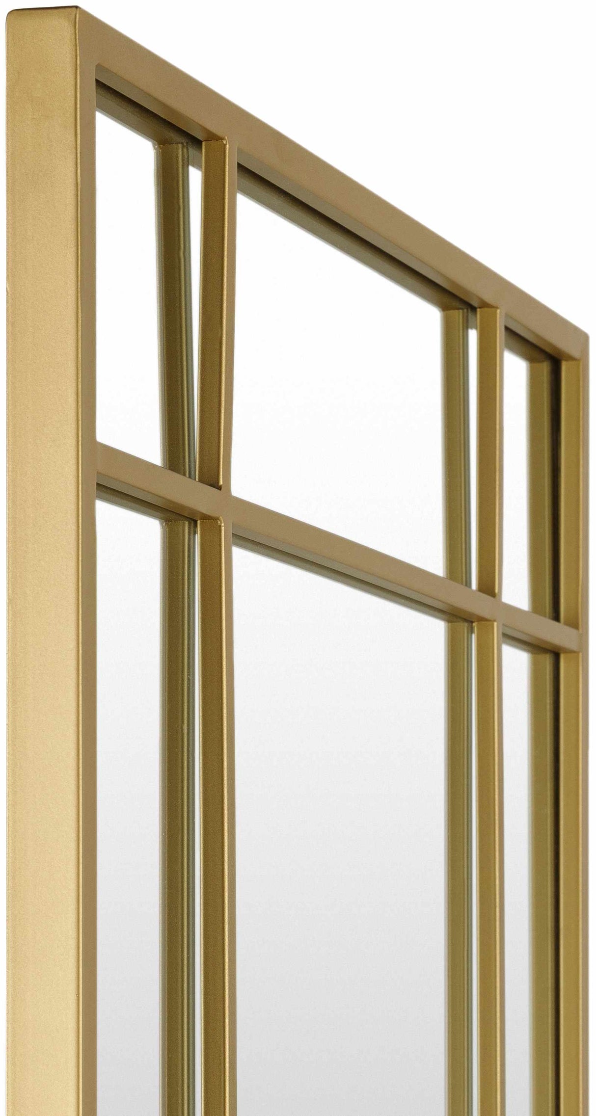 Cersosimo Round Gold Framed Mirror-Mirrors-Parc Decor