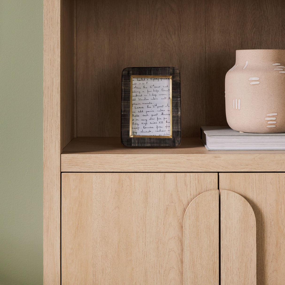 Chantelle Modern Arched Bookshelf with Cabinet-Home Office-Parc Decor