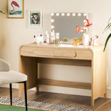 Chantelle Modern Curved Writing Desk