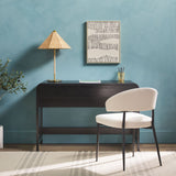 Chantelle Modern Curved Writing Desk-Home Office-Parc Decor