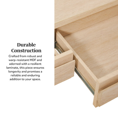 Chantelle Modern Curved Writing Desk-Home Office-Parc Decor