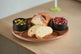 Charcuterie / Serving Tray w/ 2 Ceramic Bowls w/ Lids-Serving Tray-Parc Decor
