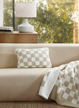 Checkerboard Mini Pillow-Pillows-Parc Decor