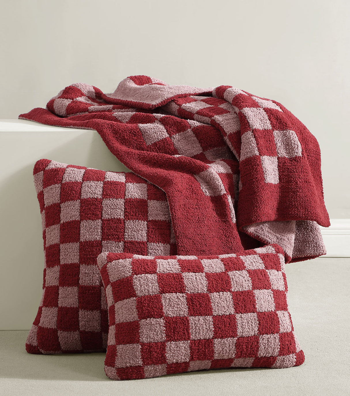 Checkerboard Throw Pillow-Pillows-Parc Decor