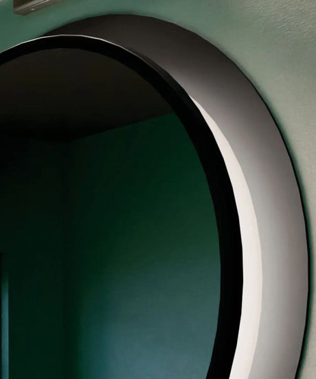 Chennai 30"W Premium Backlit LED Bathroom Vanity Wall Mirror, Satin Nickel Finish by Kichler