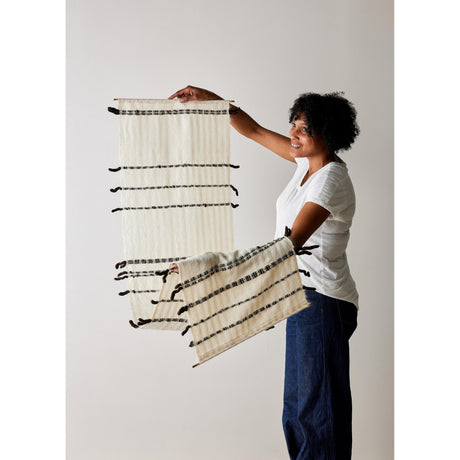 Chiaroscuro Handwoven Cotton Wall Hanging
