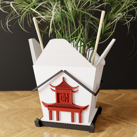Chinese Takeout Planter