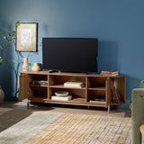 Chloe Modern Reeded TV Stand-Entertainment-Parc Decor
