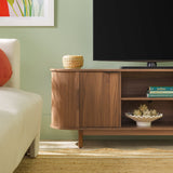 Chloe Modern Reeded TV Stand-Entertainment-Parc Decor