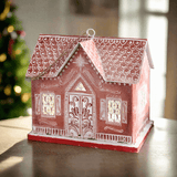 Christmas Gingerbread Lighted House-christmas decor-Parc Decor
