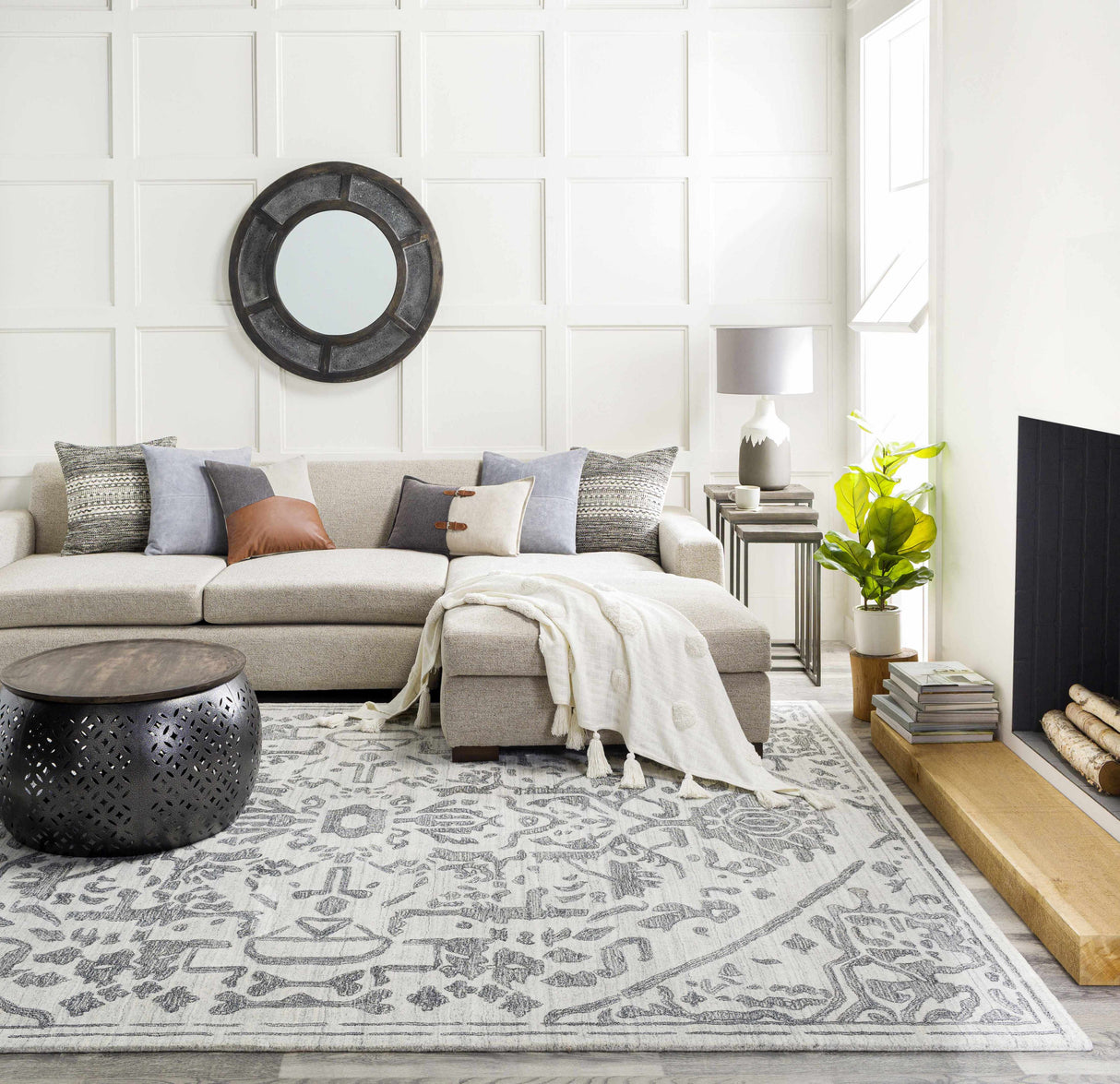 Churchill Mirror - Clearance-Mirrors-Parc Decor