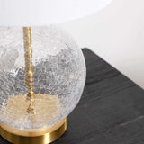 Ciel Contemporary Glass Textured Table Lamp-Lighting-Parc Decor