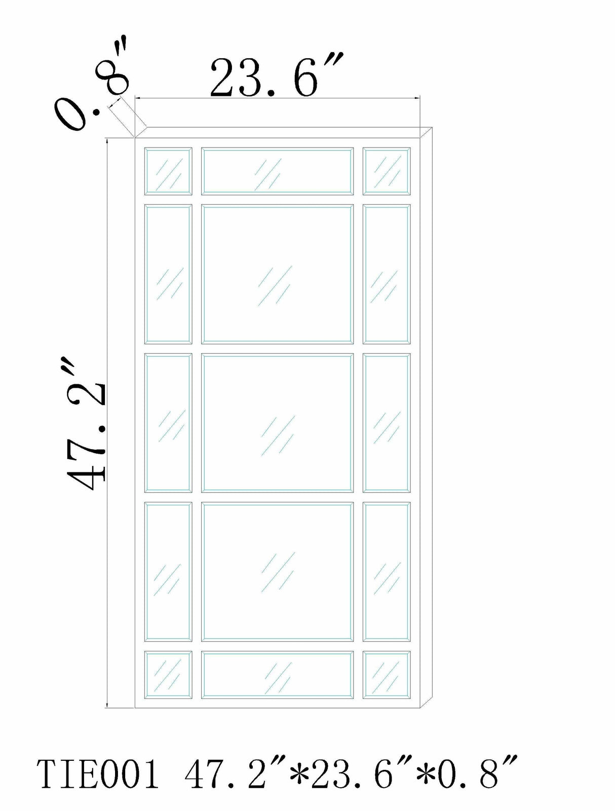 Clane Mirror - Clearance-Mirrors-Parc Decor