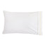 Classic Double Border Percale Cotton Pillowcase Pair
