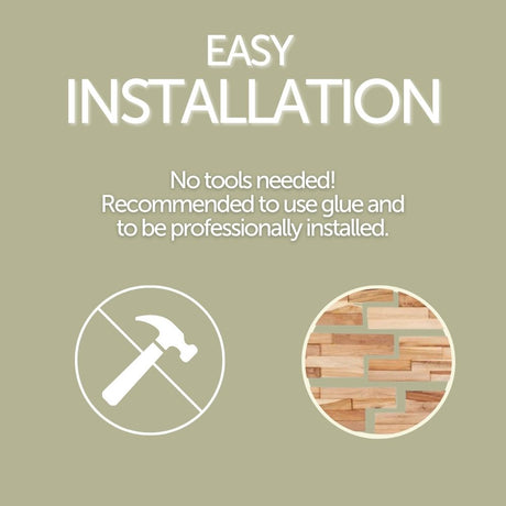 Clearwater Natural Teak Wall Panels-Wall Panel-Parc Decor