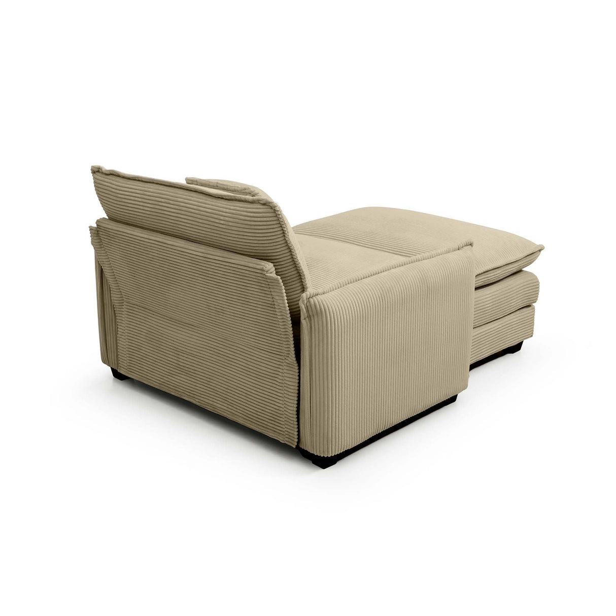 Cloud Deep Sofa Chair With Ottoman-sofa-Parc Decor