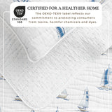 Coastal Blue Sailboat Quilt Set - Marzano Collection