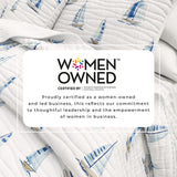 Coastal Blue Sailboat Quilt Set - Marzano Collection