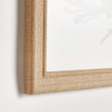 Coastal Framed Coral Silhouette Prints in Natural Wood Frames (Set of 4)-artwork-Parc Decor