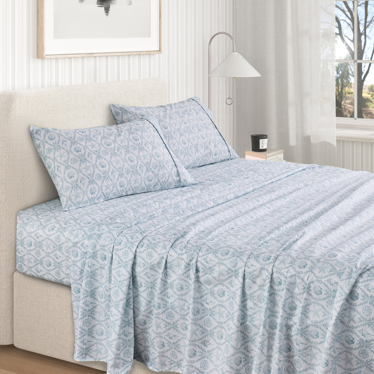Coastal Printed Sheet Set - Newport Collection
