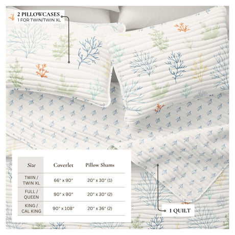 Coastal Quilt - Maldives Collection