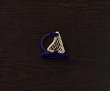 Coastal Sailboat Napkin Ring – Handwoven Iraca Palm – Nautical Table Decor from Colombia-Napkins-Parc Decor