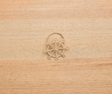 Coastal Ship Wheel Napkin Ring – 2.5” Handwoven Iraca Palm – Nautical Table Decor from Colombia-Napkins-Parc Decor