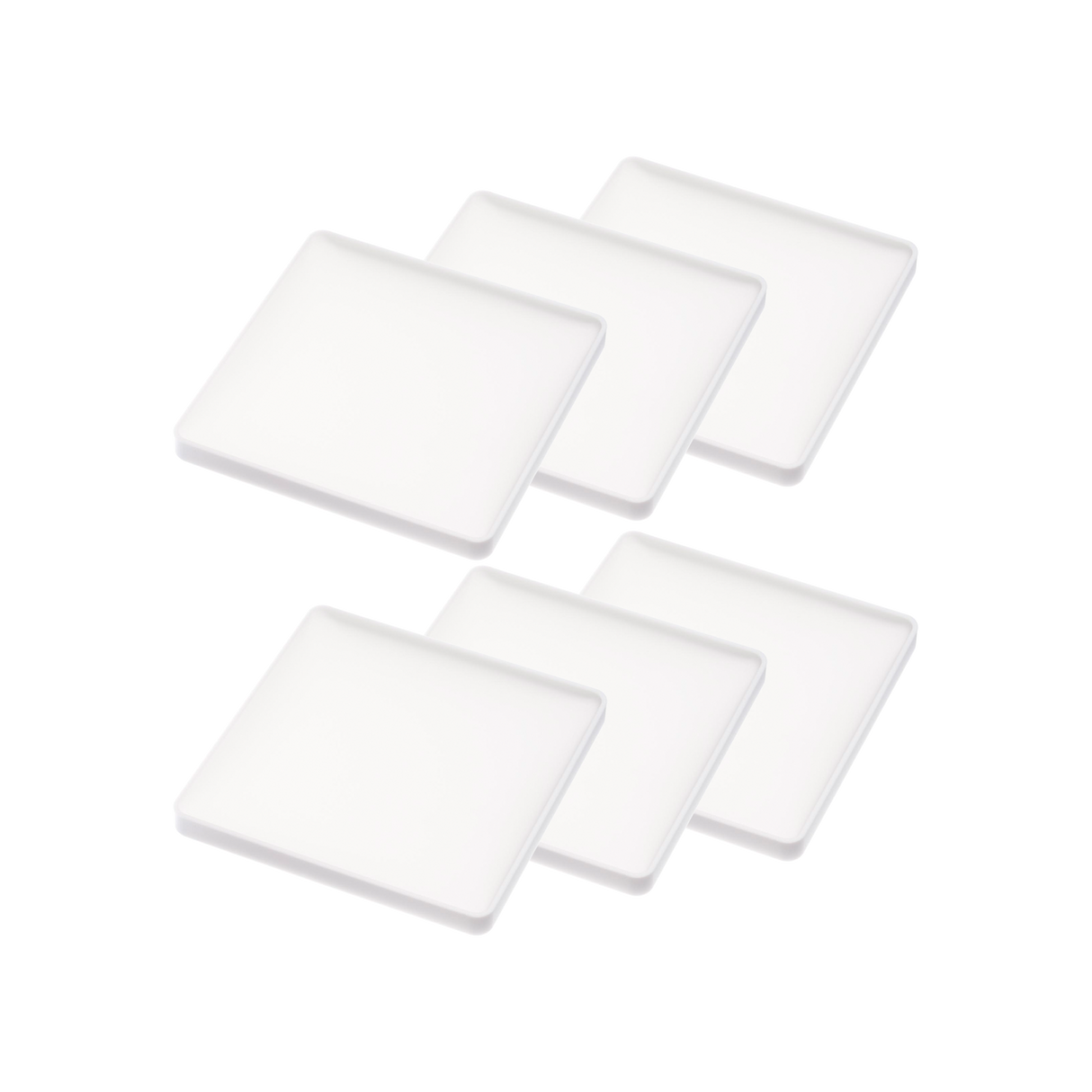 Coasters (Set of 6) - Two Styles - Silicone-Tabletop-Parc Decor