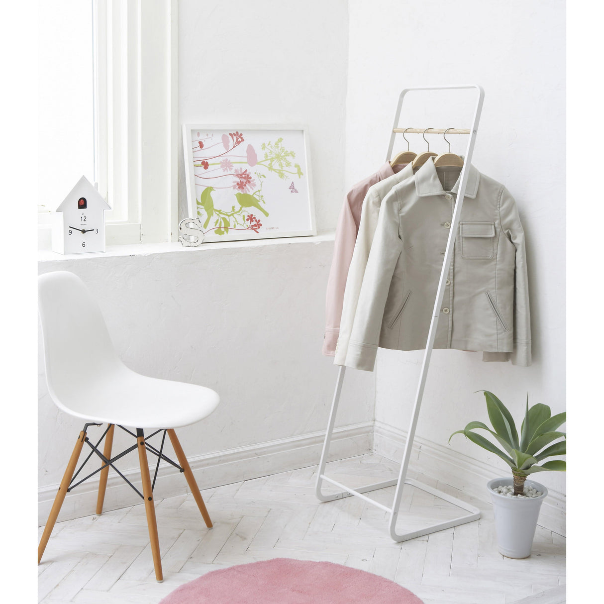 Coat Rack (55" H) - Steel-Coat Rack-Parc Decor