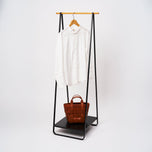 Coat Rack with Shelf (55" H) - Steel