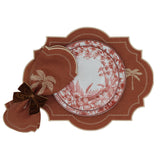 Cocoa Oasis Linen Placemats – Set of 4
