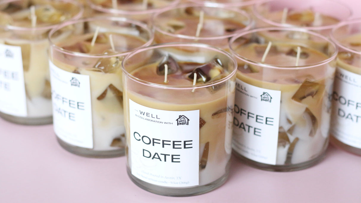 Coffee Date Container Candle-Candles-Parc Decor