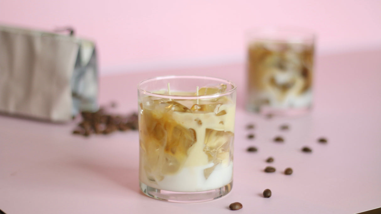 Coffee Date Container Candle-Candles-Parc Decor