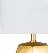 Coleford Gold Geometric Table Lamp-Lighting-Parc Decor