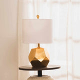 Coleford Gold Geometric Table Lamp-Lighting-Parc Decor
