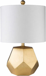 Coleford Gold Geometric Table Lamp-Lighting-Parc Decor