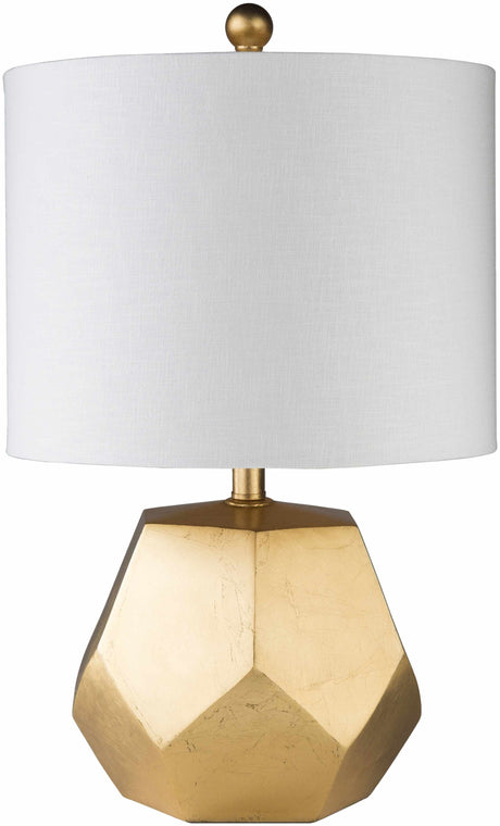 Coleford Gold Geometric Table Lamp-Lighting-Parc Decor