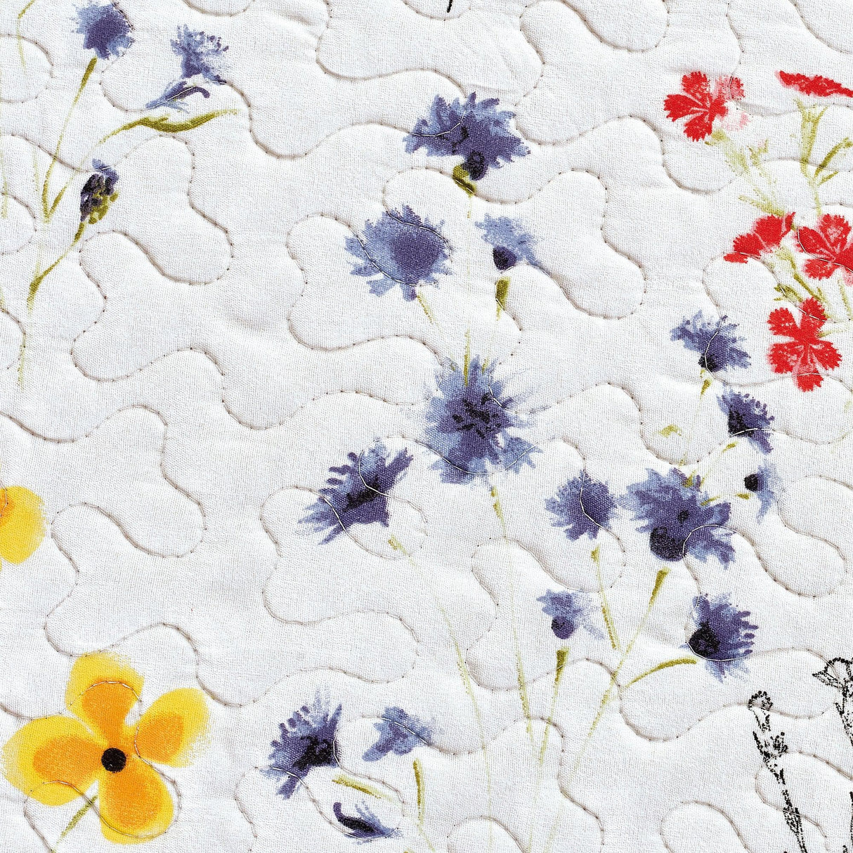 Colorful Floral 3 Piece Quilt Set - Marianne Collection-Quilts-Parc Decor