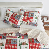 Colorful Holiday Quilt Set - Midnight Magic Collection