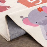 Colorful Hopscotch Washable Kids Rug-Rugs-Parc Decor