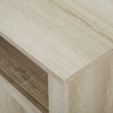 Columbus 44" Grooved Door Corner TV Stand-Entertainment-Parc Decor