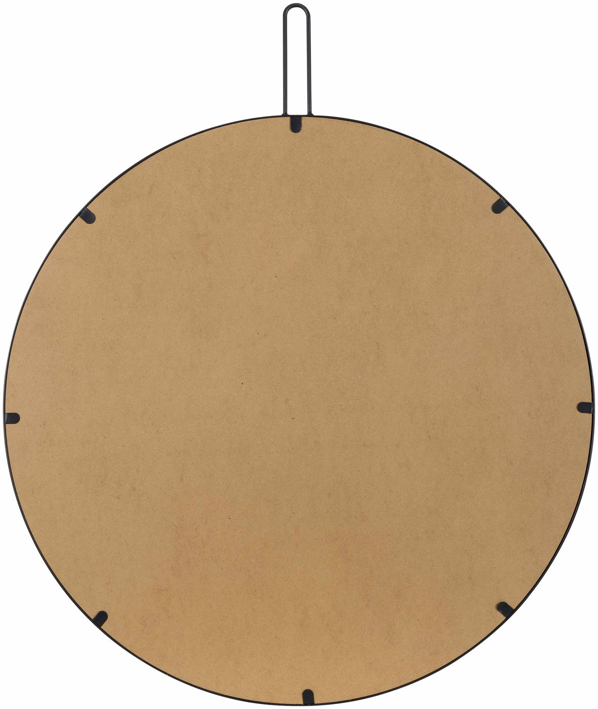 Comaltepec Black Metal Mirror-Mirrors-Parc Decor